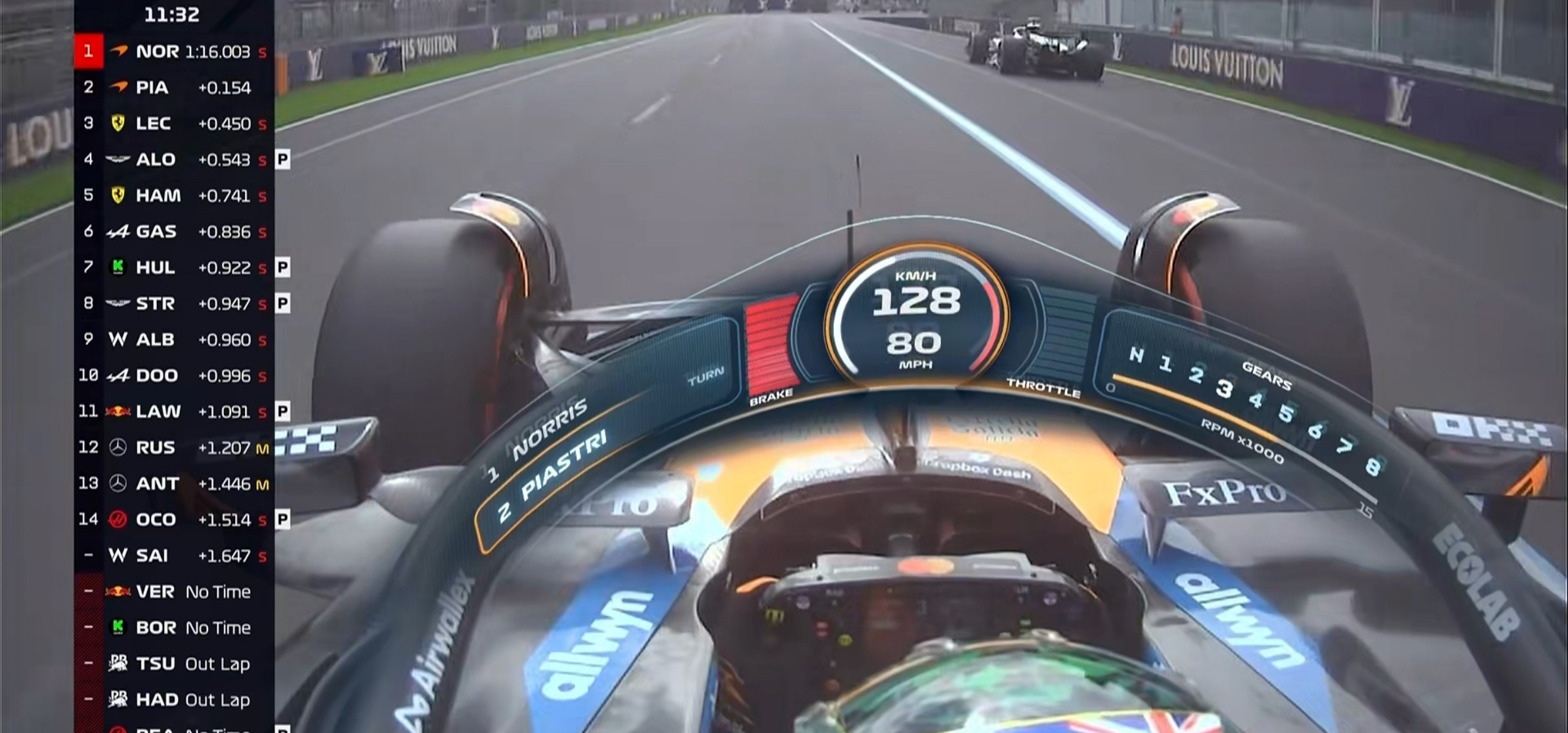 威廉姆斯鏖战迈凯伦，汉密尔顿状态火热